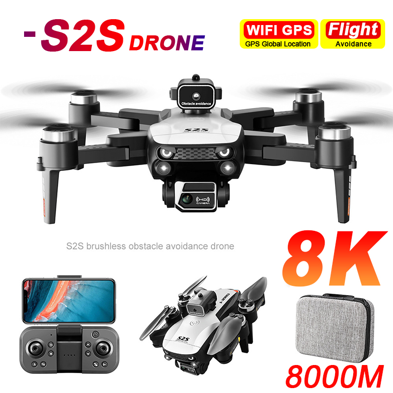 Drone Photogrammetry - Yeni S2S Drone 8K Profesyonel HD