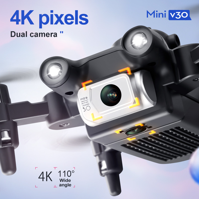 Mini V30 WiFi FPV Drone 4K HD  - Drone Aerial Photography incelemesi ve fiyatı