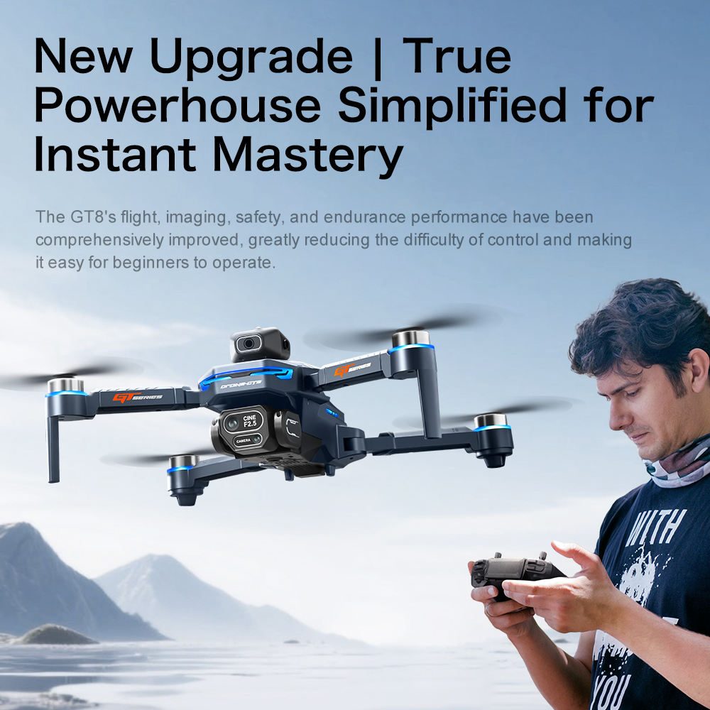 Orijinal GT8 Drone 8K Profesyo - Drone Thermal Imaging incelemesi ve fiyatı