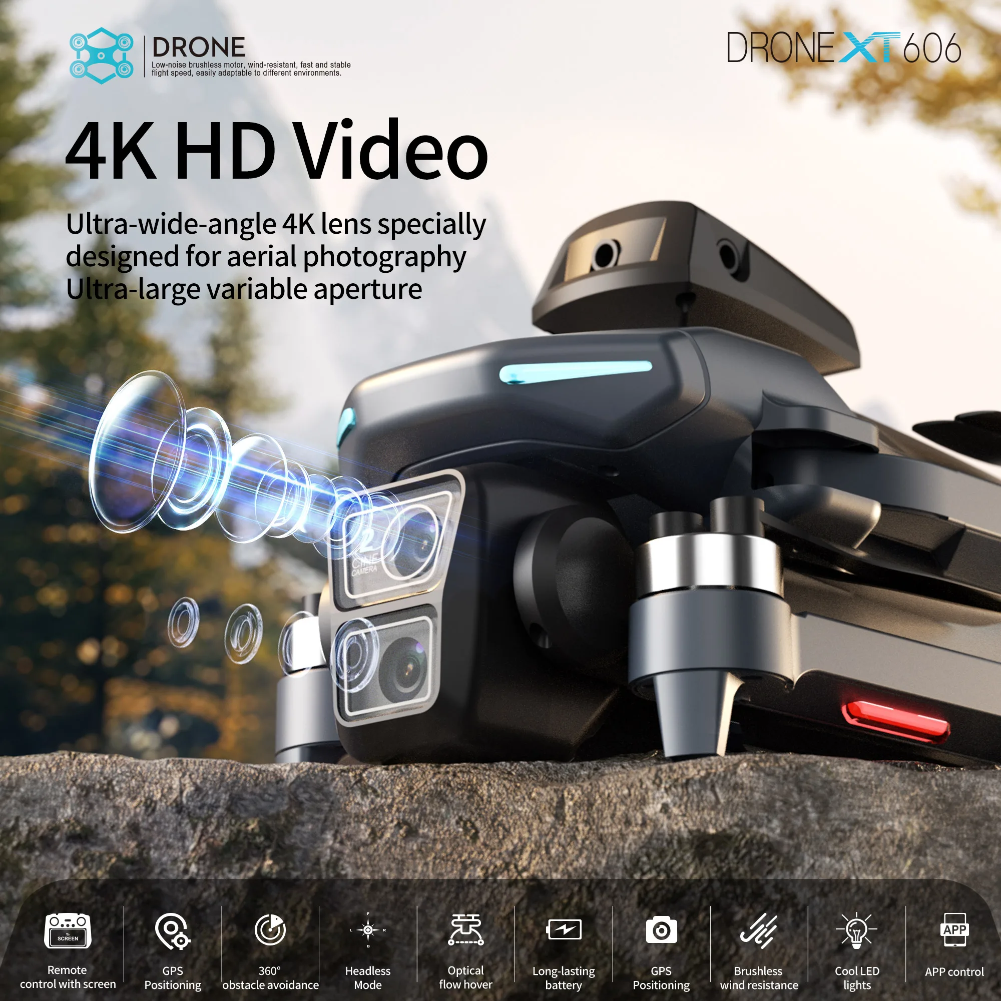 Orijinal XT606 MAX GPS Drone 4 - Drone Photogrammetry incelemesi ve fiyatı