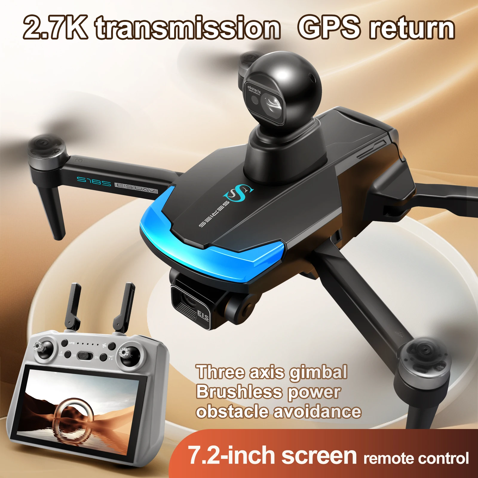 S185 Profesyonel Drone 2.7K HD - Drone Photogrammetry incelemesi ve fiyatı