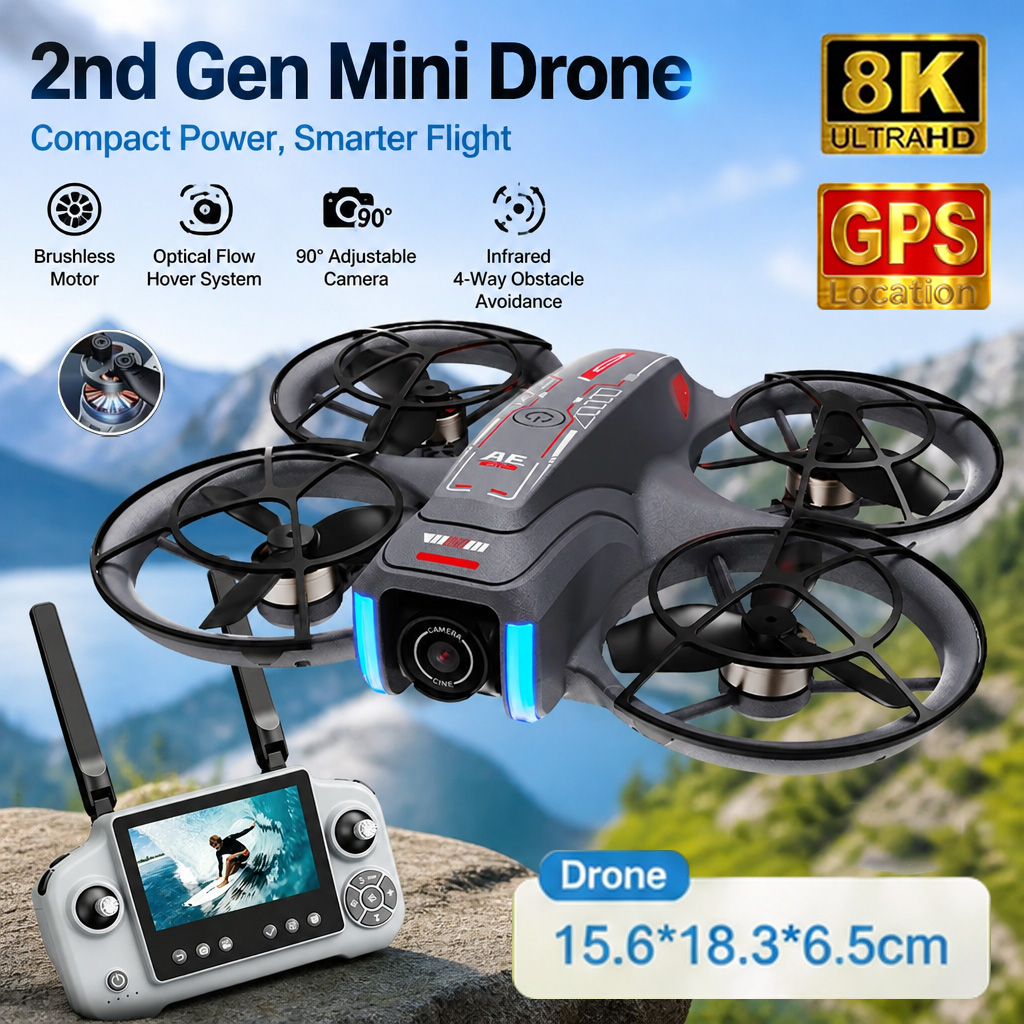 AE21 Mini Drone Oyuncak 8K HD  - Drone Photogrammetry incelemesi ve fiyatı